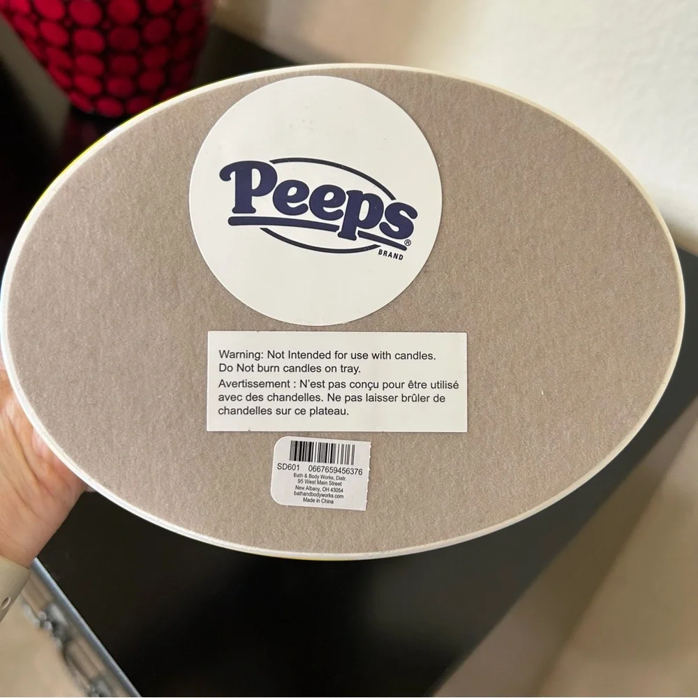 Bath & Body Works x PEEPS Marshmallow Bunny Body Care Tray